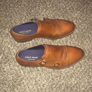 Cole Haan -Henry Grand Double-Monk Strap Oxfords